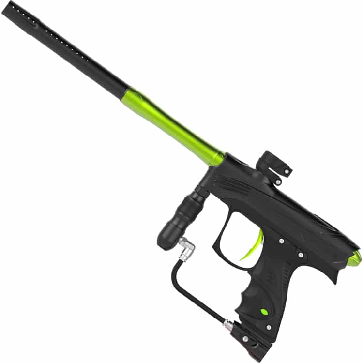 DYE Rize CZR Paintball Markierer (Black/Lime)