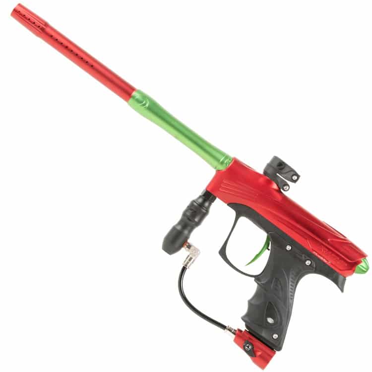 DYE Rize CZR Paintball Markierer (Red/Lime)