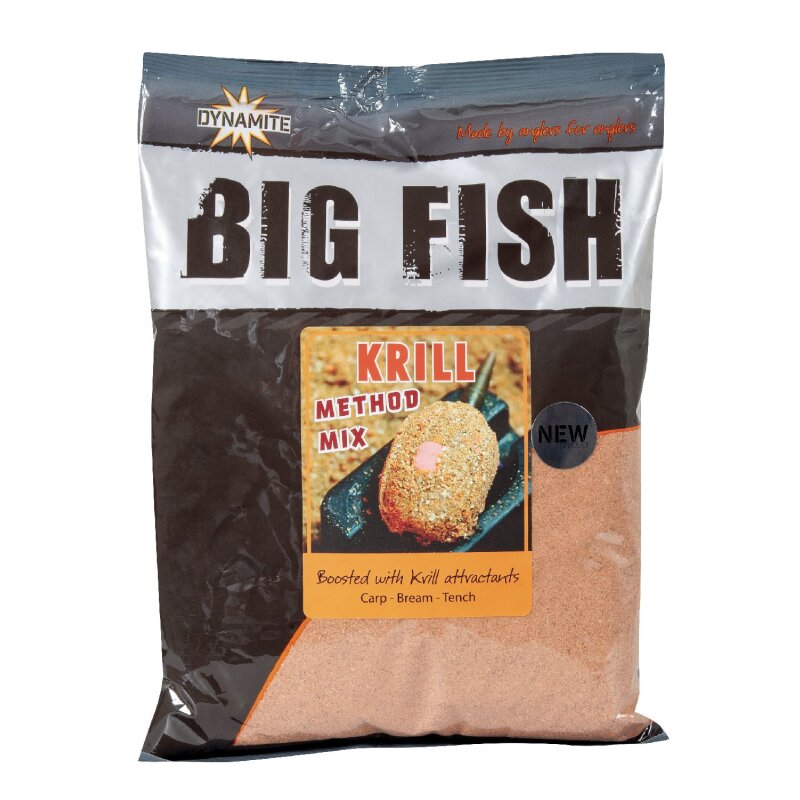 DYNAMITE BAITS Big Fish Krill Method Mix 1,8kg (5,08 € pro 1 kg)