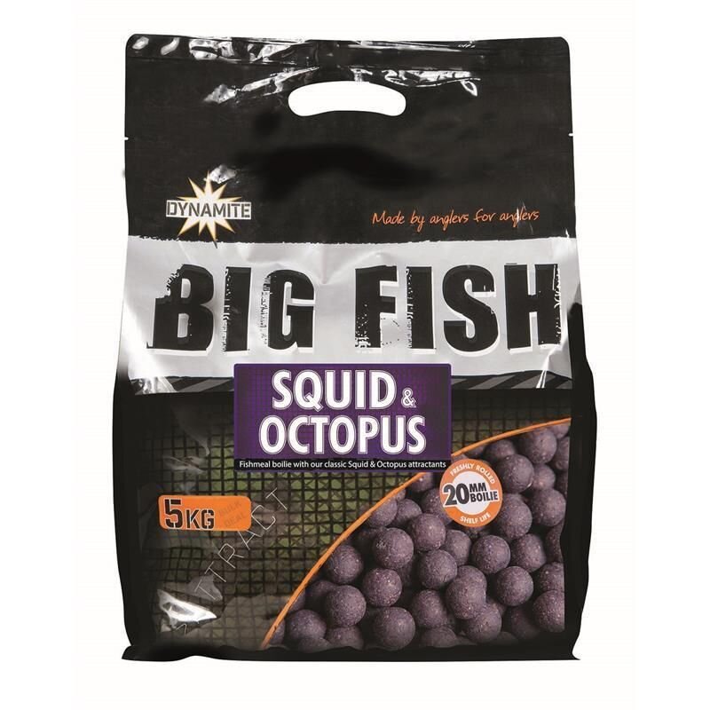 DYNAMITE BAITS Boilies Squid & Octopus 20mm 5kg (8,49 € pro 1 kg)