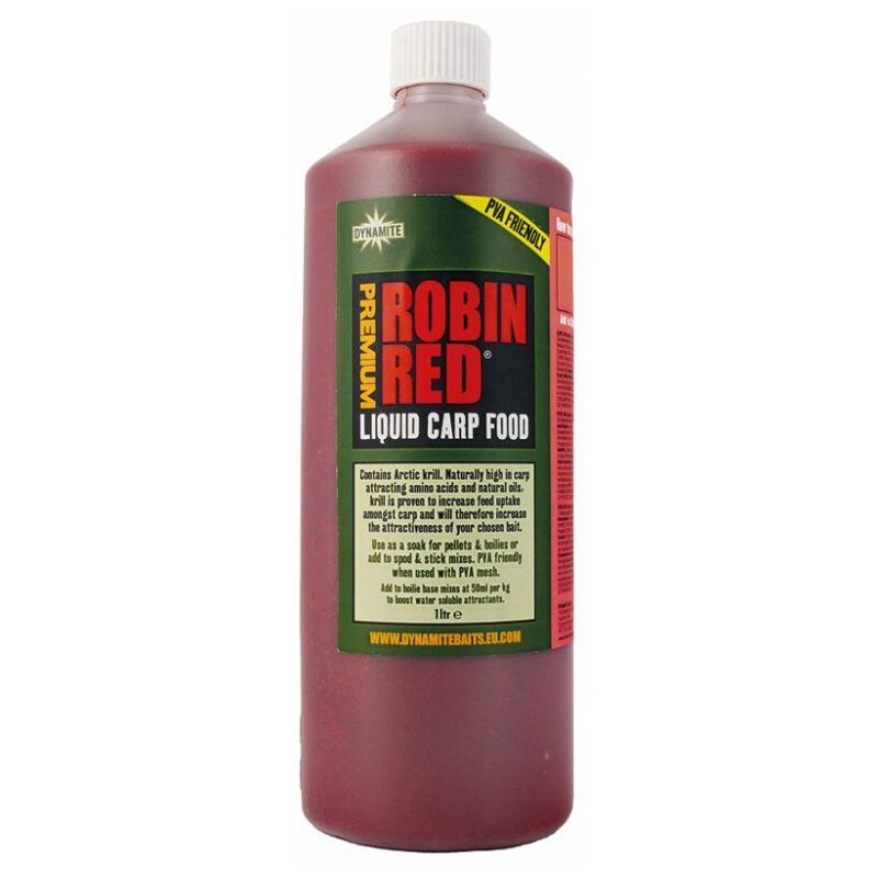 DYNAMITE BAITS Liquid Carp Food Robin Red 1l (11,45 € pro 1 l)
