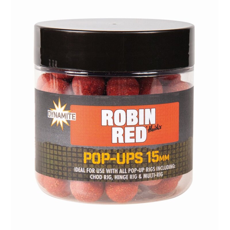 DYNAMITE BAITS Robin Red Fluro Pop Ups 10mm 70g Rot (127,57 € pro 1 kg)