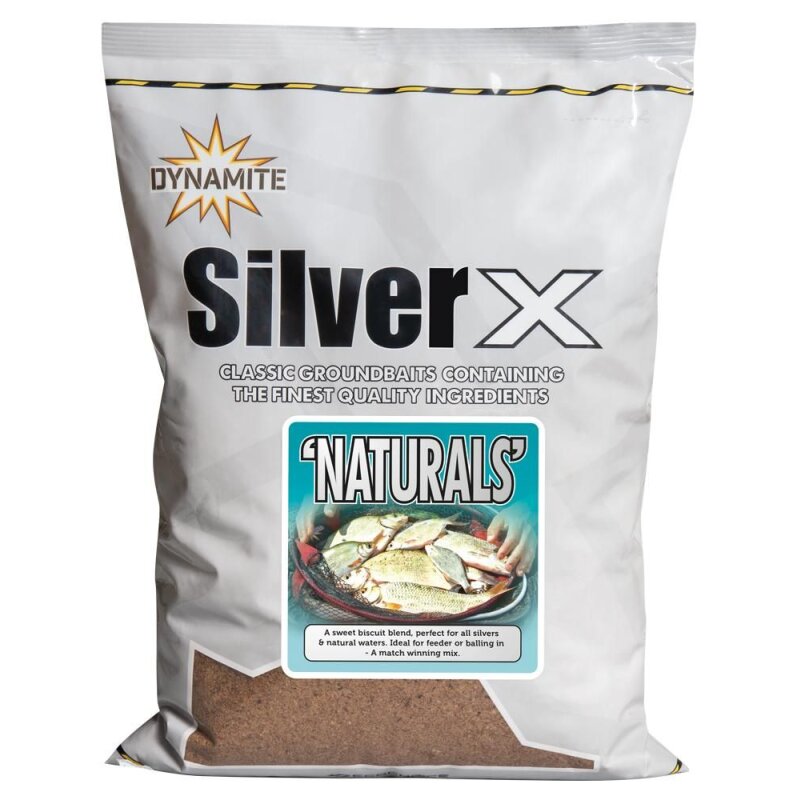 DYNAMITE BAITS Silver X Naturals 1,8kg (5,08 € pro 1 kg)
