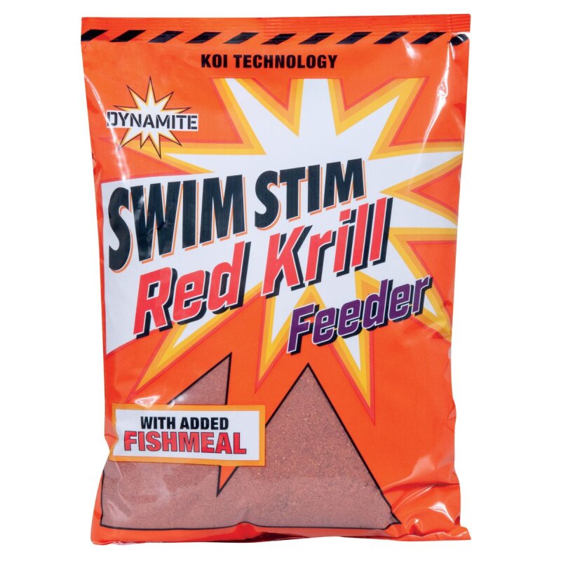 DYNAMITE BAITS Swim Stim Feeder Mix Red Krill 1,8kg (5,57 € pro 1 kg)