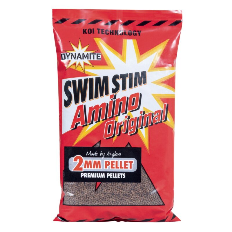DYNAMITE BAITS Swim Stim Pellets Amino Original 2mm 900g (7,28 € pro 1 kg)