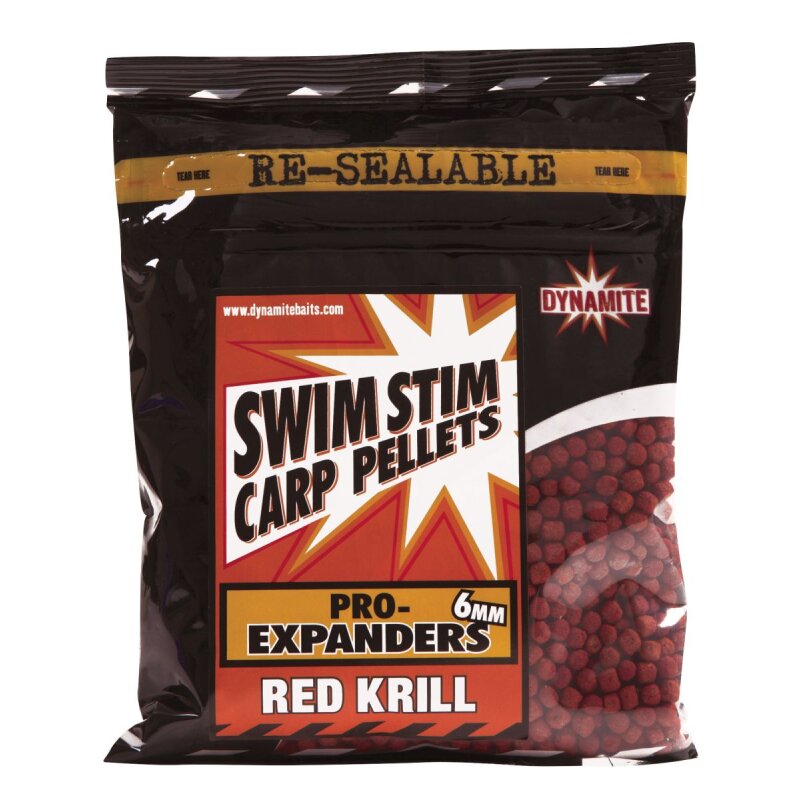 DYNAMITE BAITS Swim Stim Pellets Pro Expander Red Krill... (12,40 € pro 1 kg)