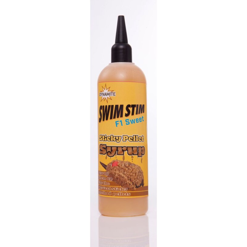DYNAMITE BAITS Swim Stim Sticky Pellet Syrup F1 Sweet 300ml (26,20 € pro 1 l)