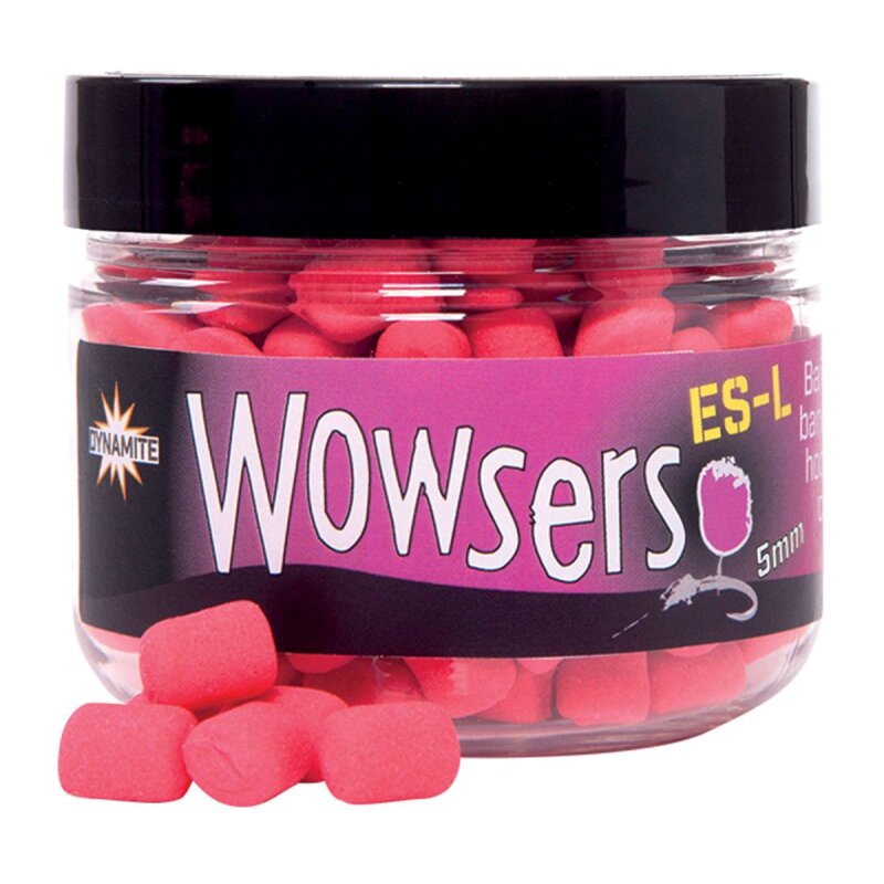 DYNAMITE BAITS Wowsers - Hgh Vis Wafters 5mm 45g Pink (106,67 € pro 1 kg)