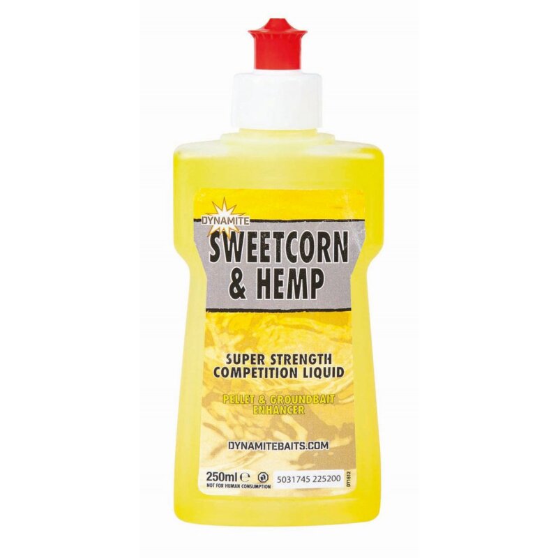 DYNAMITE BAITS Liquid Attractant XL Sweetcorn & Hemp 250ml (20,76 € pro 1 l)