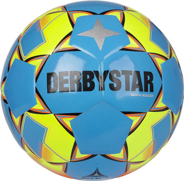 Derbystar Beach Soccer v22 1066500657 blau gelb orange - Gr. 5