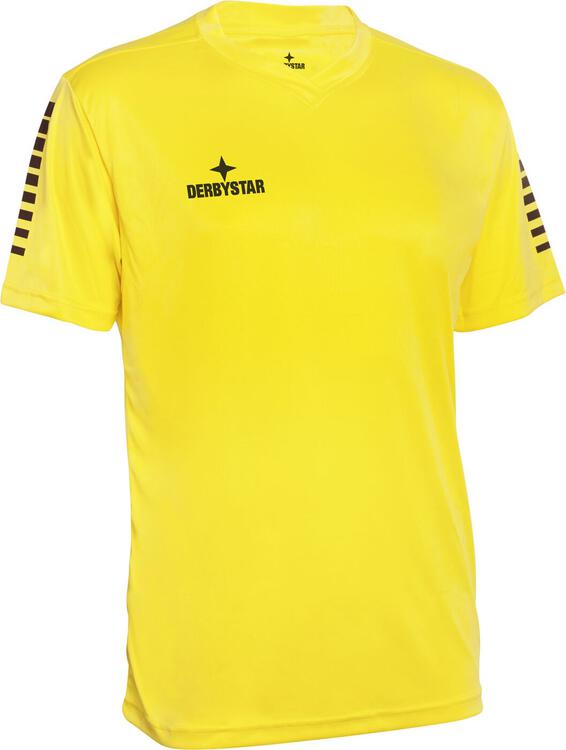 Derbystar Contra Trikot gelb schwarz 6014030520 Gr. S