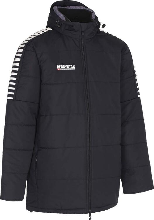 Derbystar Hyper Stadionjacke schwarz wei? 6067070210 Gr. XXL