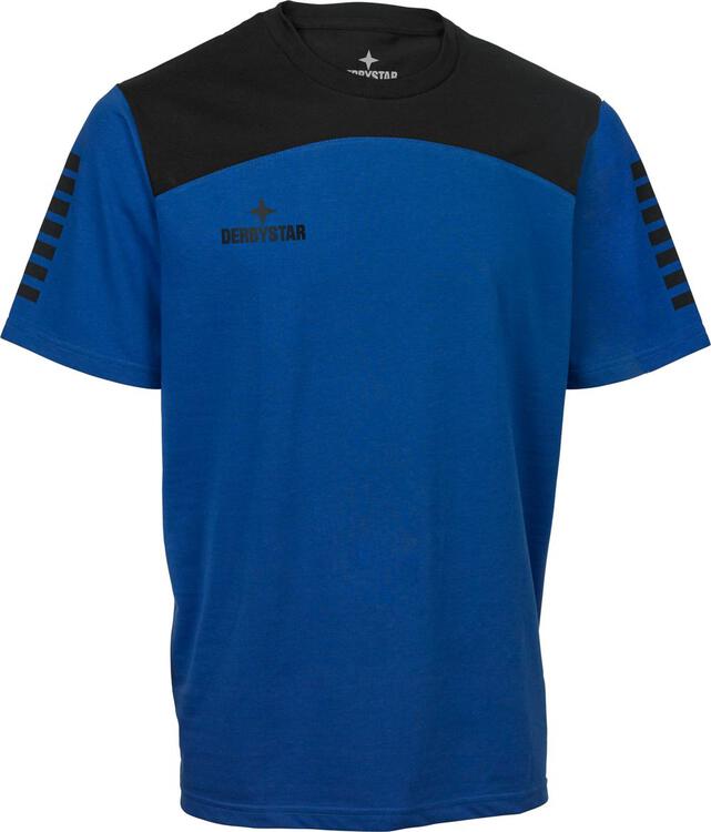 Derbystar T-Shirt Ultimo v23 6080030620 blau schwarz - Gr. S