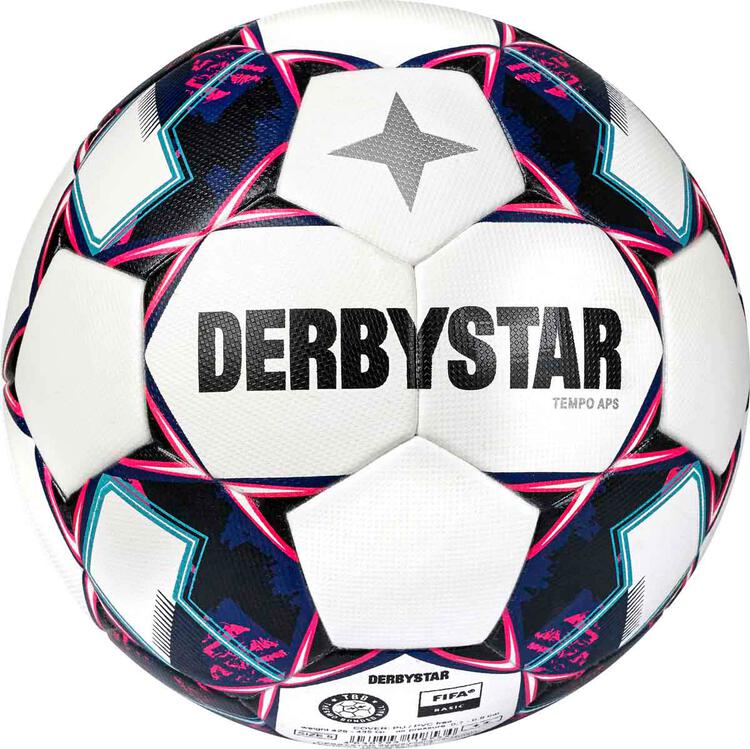 Derbystar Tempo APS v22 1182500160 weiss blau pink - Gr. 5