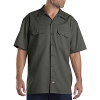 Dickies Short-Sleeve Work Shirt Herren-Hemd Olive Green von Dickies