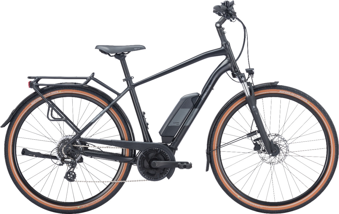 Herren e-Bike Pegasus Solero E8 Plus Herren . 2023 (Akkukapazität: Bosch 400 Wh / Rahmenhöhe: XL (>190 cm)) von Pegasus
