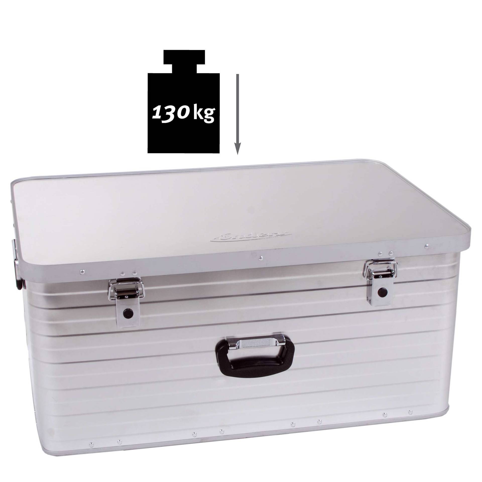 Enders Aufbewahrungsbox aus Aluminium, Box von Enders