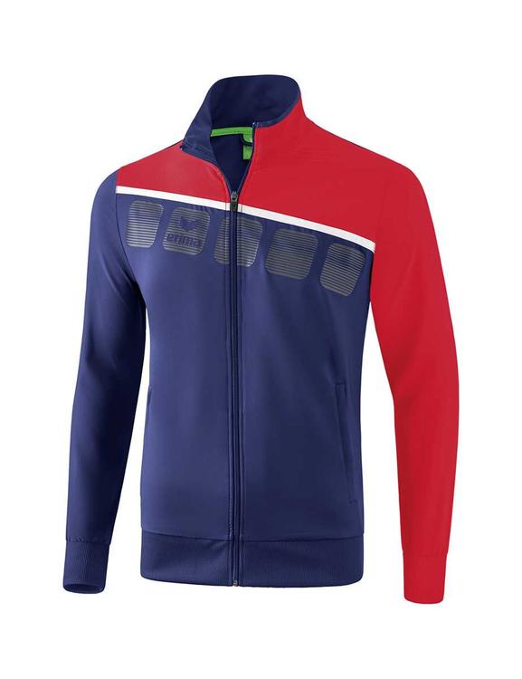 Erima 5-C Pr?sentationsjacke Erwachsene new navy/rot/wei? 1011907...