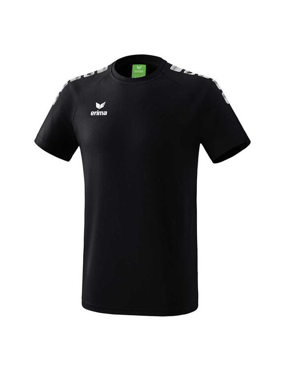 Erima Essential 5-C T-Shirt Erwachsene schwarz/wei? 2081932 Gr. S