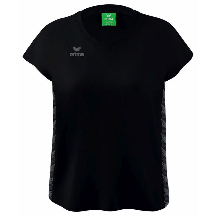 Erima Essential Team T-Shirt 2082212 schwarz/slate grey - Gr. 36