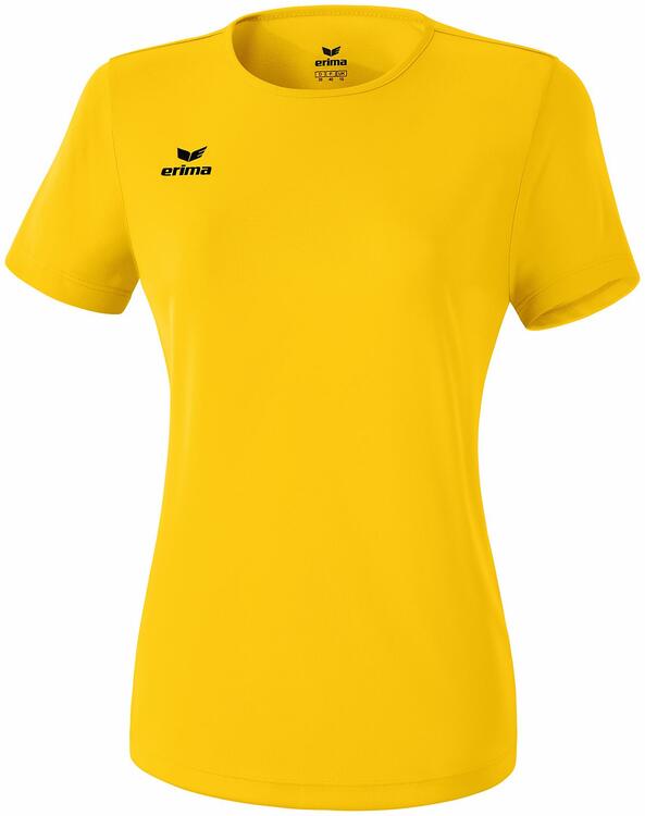 Erima Funktions Teamsport T-Shirt Damen gelb 208619 Gr. 36