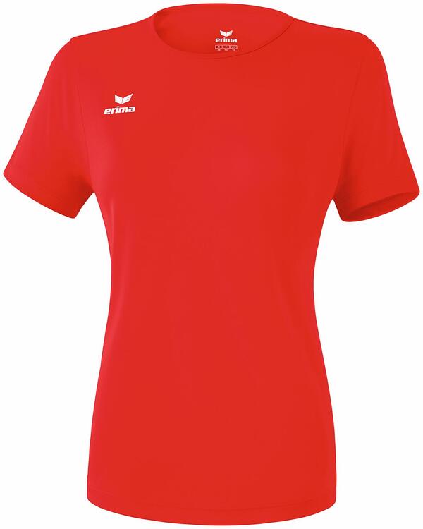 Erima Funktions Teamsport T-Shirt Damen rot 208614 Gr. 38