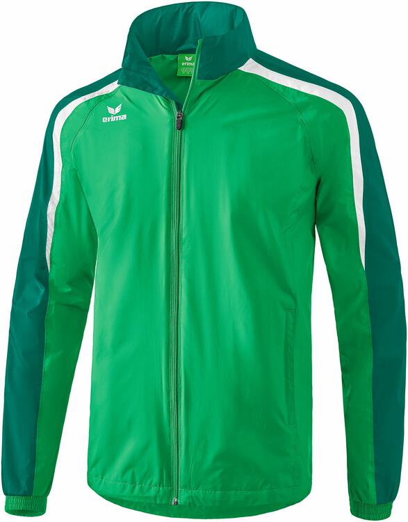 Erima Liga 2.0 Allwetterjacke smaragd/evergreen/wei? 1051804 Kinder...