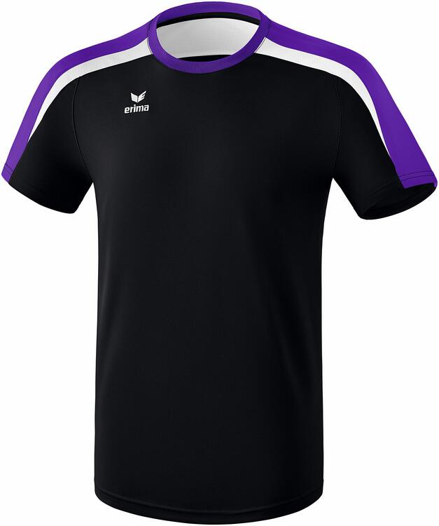 Erima Liga 2.0 T-Shirt schwarz/violet/wei? 1081830 Erwachsene Gr. XXXL