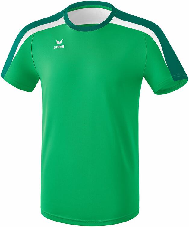 Erima Liga 2.0 T-Shirt smaragd/evergreen/wei? 1081833 Damen Gr. 44