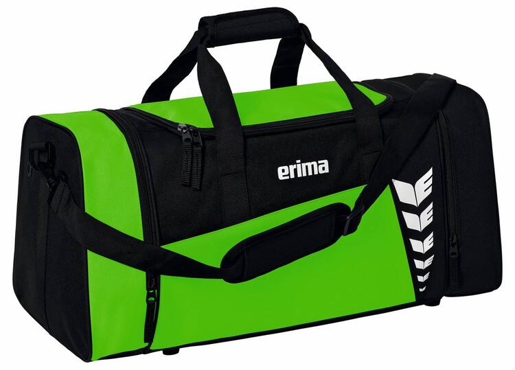 Erima SIX WINGS Sporttasche green/schwarz Gr??e: L