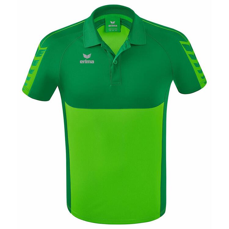 Erima Six Wings Poloshirt 1112201 green/smaragd XXXL