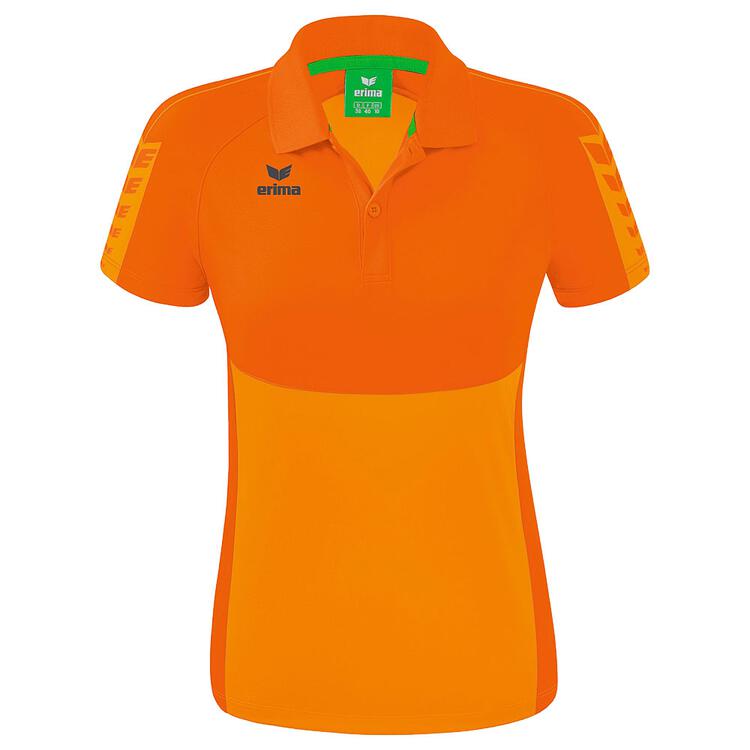 Erima Six Wings Poloshirt 1112201 new orange/orange 34