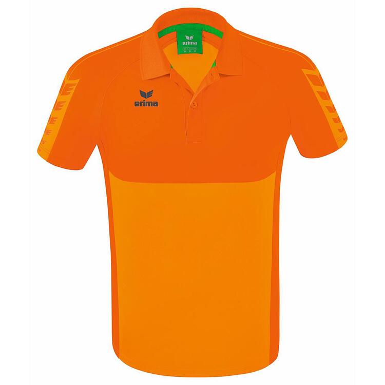 Erima Six Wings Poloshirt 1112201 new orange/orange M