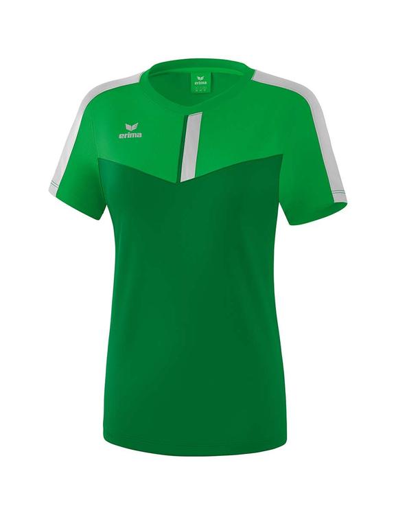 Erima Squad T-Shirt fern green/smaragd/silver grey Damen 1082019...