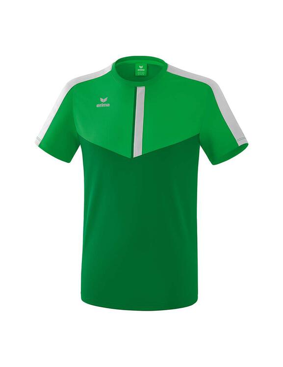 Erima Squad T-Shirt fern green/smaragd/silver grey Erwachsene...