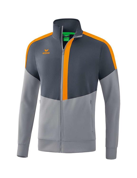 Erima Squad Worker Jacke slate grey/monument grey/new orange...