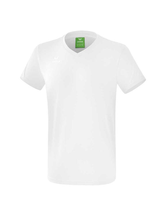 Erima Style T-Shirt Kinder new white 2081928 Gr. 140