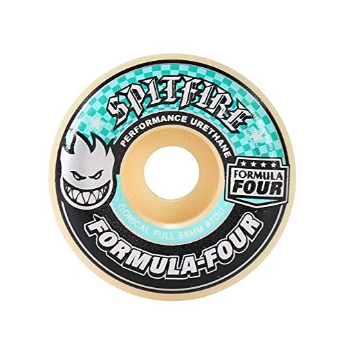 Spitfire F4 97 konische Skateboard-Räder, Naturfarben, 56 mm von Spitfire