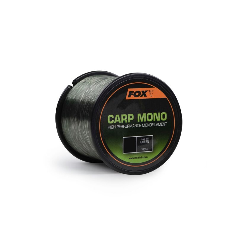 FOX Carp Mono 0,3mm 5,4kg 1000m Low-Vis Green (0,01 € pro 1 m)