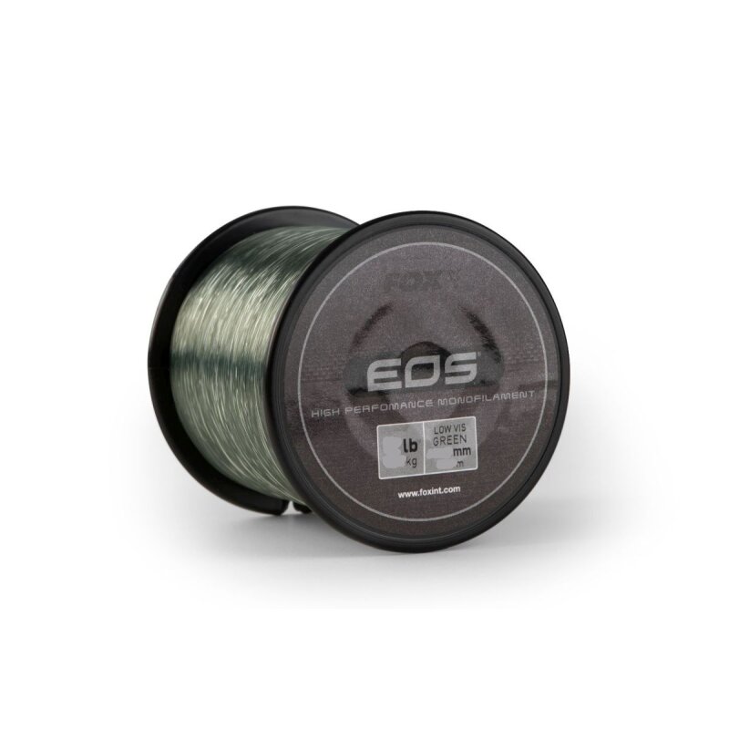 FOX EOS Carp Mono 0,3mm 5,44kg 1000m Low-Vis Green (0,01 € pro 1 m)