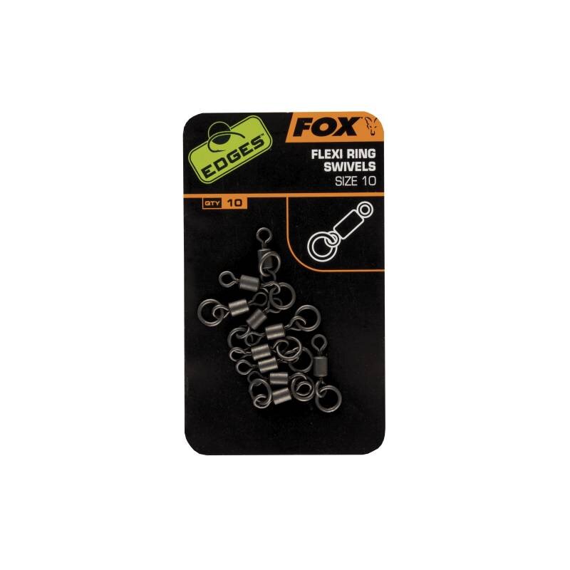 FOX Edges Flexi Ring Swivel Gr.10 10Stk.
