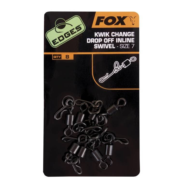 FOX Edges Kwik Change Inline Swivel Gr.7 8Stk.