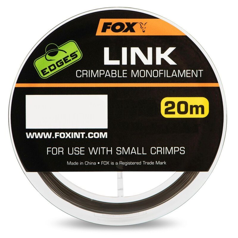 FOX Edges Link Trans Khaki Mono 0,64mm 15,9kg 20m (0,32 € pro 1 m)