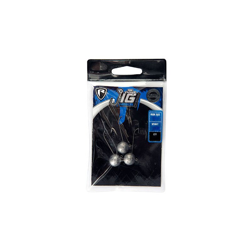 FOX RAGE Jig Head Größe 4/0 / 7g 3 Stk. FOX RAGE Jig Head Größe 4/0 / 7g 3 Stk.