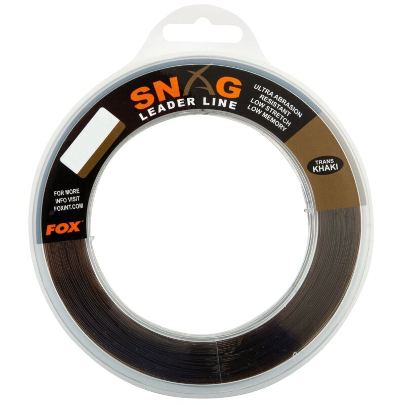 FOX Snag Leader 0,57mm 18,1kg 100m Trans Khaki (0,11 € pro 1 m)