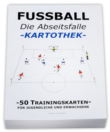 FUSSBALL Trainingskartothek - "Die Abseitsfalle" von Teamsportbedarf.de