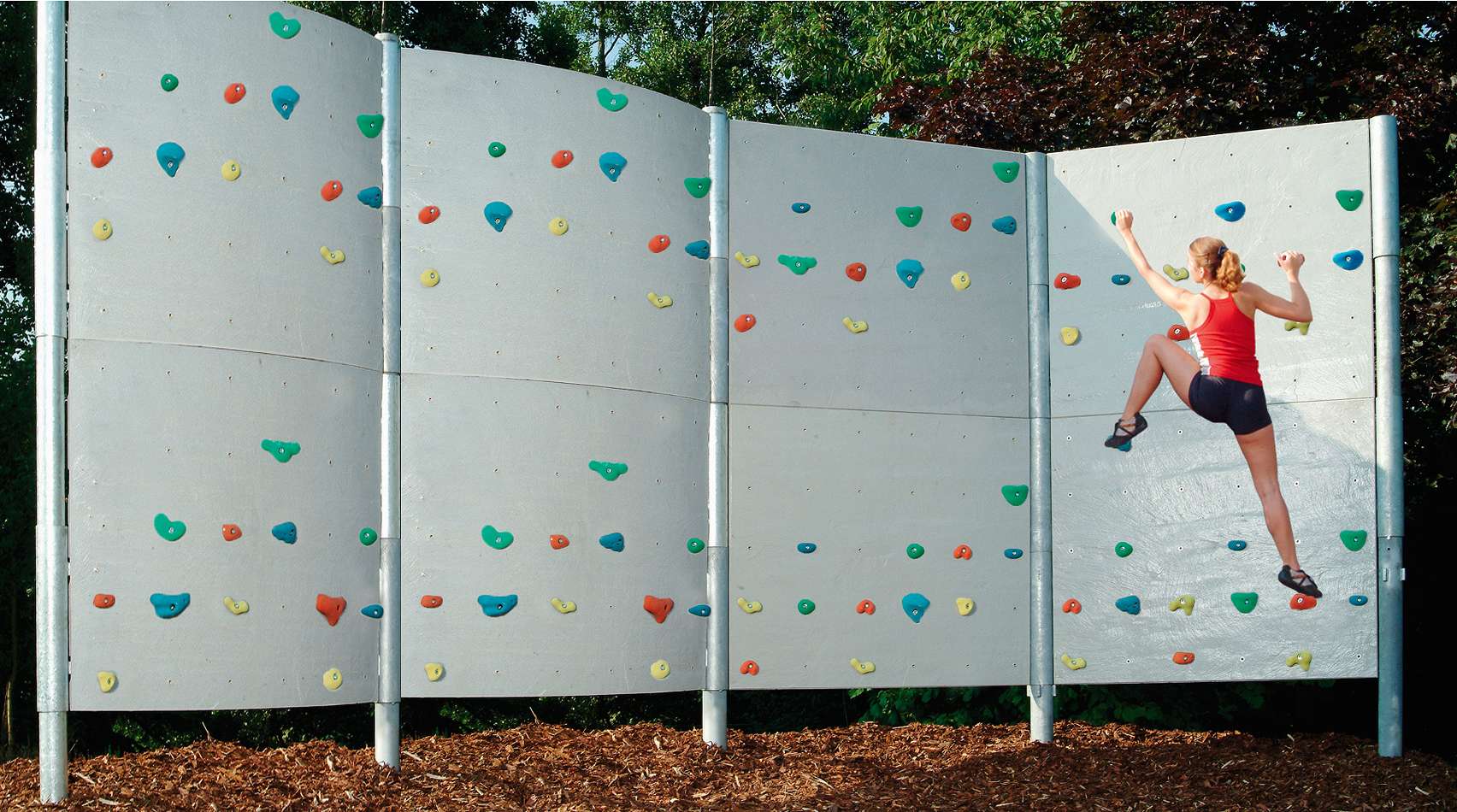 Maillith Boulderwand mit Schieferplattenstruktur, 4 Elemente - ca. 30 m² von Maillith