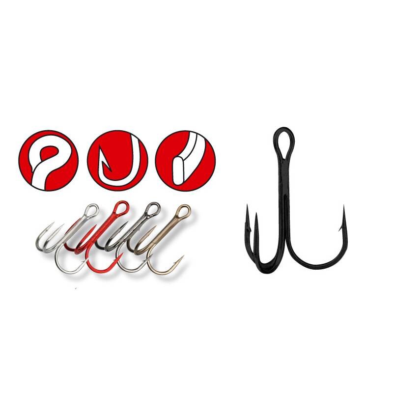 GAMAKATSU Hook Treble 13B Gr.8 GAMAKATSU Hook Treble 13B Gr.8