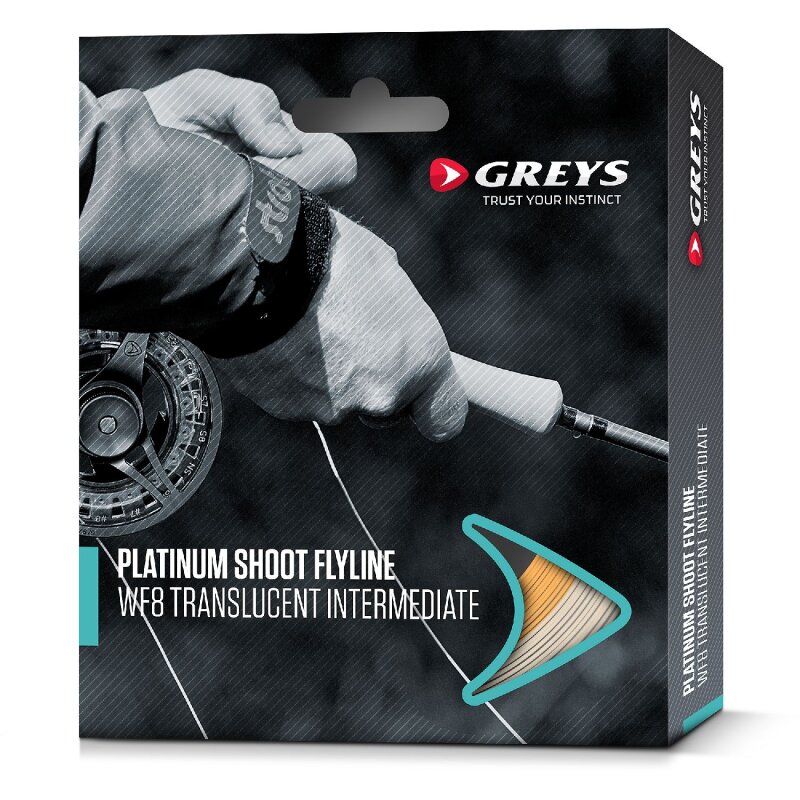 GREYS Platinum Shoot Fly Lines #8 27m Clear (0,73 € pro 1 m)
