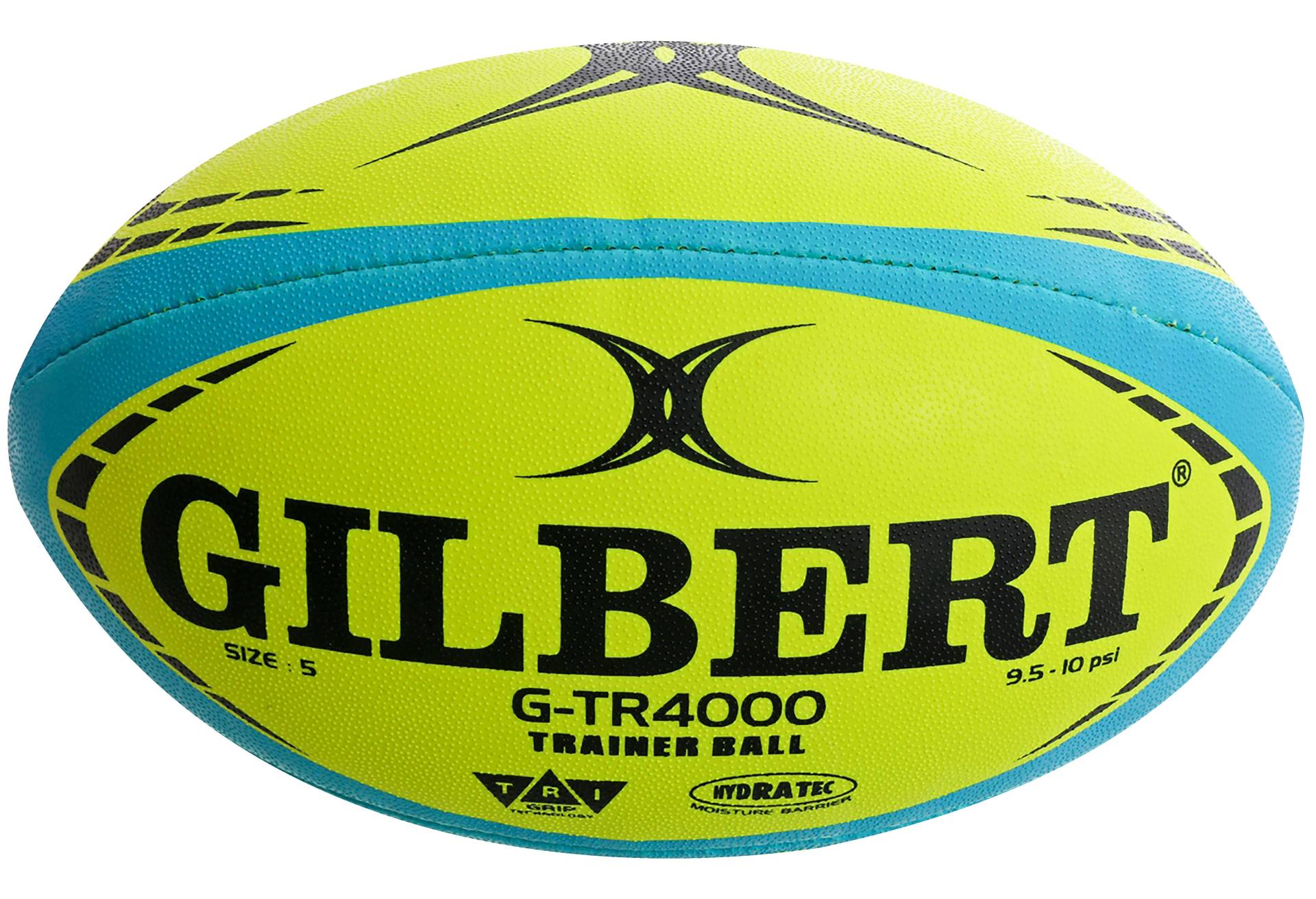 Gilbert Rugbyball "G-TR4000 Fluoro", Größe 4 von Gilbert